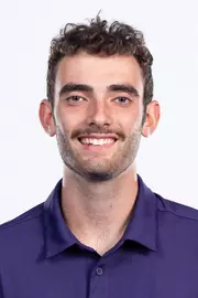 September 15, 2025, Evanston, IL: Members of the Northwestern Men’s Tennis team pose for photos as part of Internal Media Days at Patten Gymnasium in Evanston, IL on Monday, September 15, 2025. (Photo by Ryan Kuttler/Northwestern Athletics)