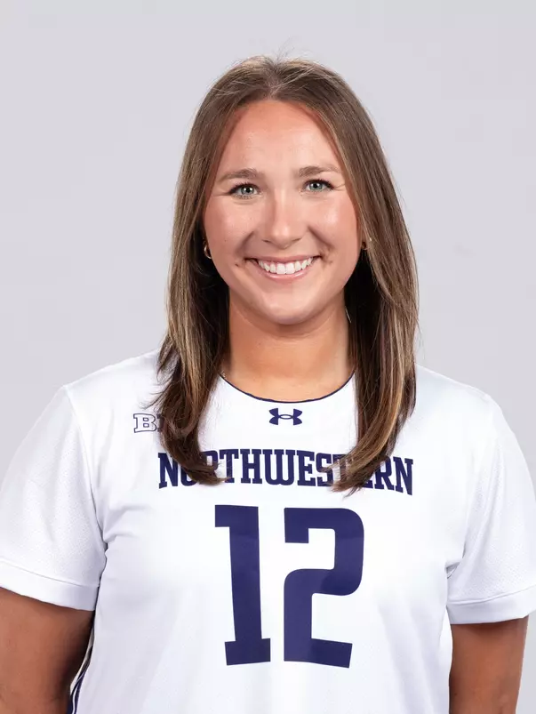 January 9, 2026, Evanston, IL: Members of the Northwestern Lacrosse team pose for photos as part of Internal Media Days at Walter Athletics Center in Evanston, IL on Friday, January 9, 2026. (Photo by Ryan Kuttler/Northwestern Athletics)