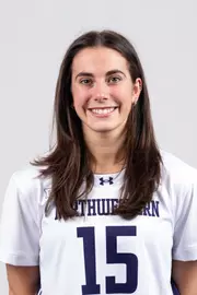 January 9, 2026, Evanston, IL: Members of the Northwestern Lacrosse team pose for photos as part of Internal Media Days at Walter Athletics Center in Evanston, IL on Friday, January 9, 2026. (Photo by Ryan Kuttler/Northwestern Athletics)
