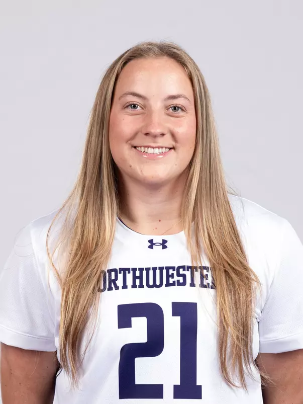 January 9, 2026, Evanston, IL: Members of the Northwestern Lacrosse team pose for photos as part of Internal Media Days at Walter Athletics Center in Evanston, IL on Friday, January 9, 2026. (Photo by Ryan Kuttler/Northwestern Athletics)