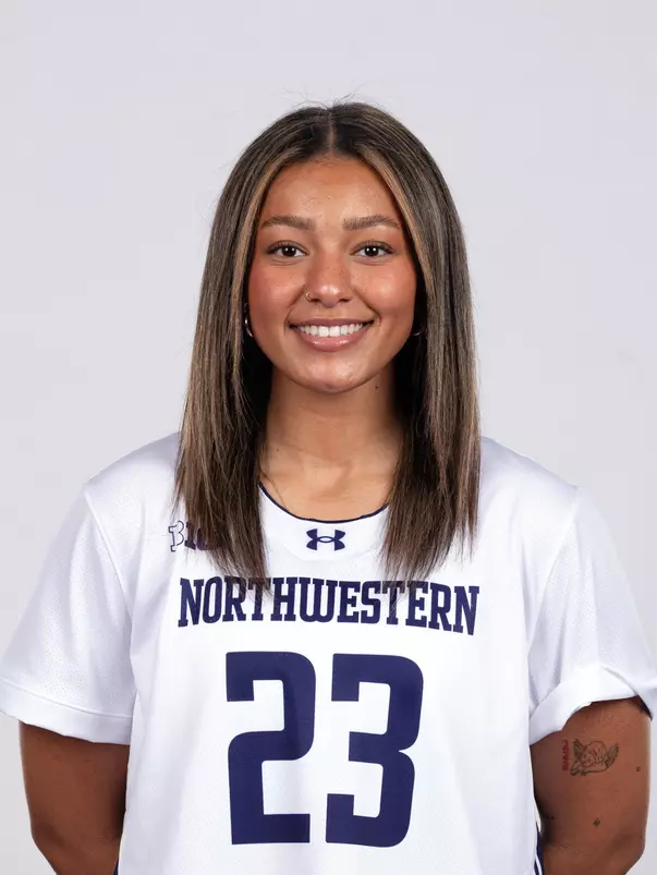 January 9, 2026, Evanston, IL: Members of the Northwestern Lacrosse team pose for photos as part of Internal Media Days at Walter Athletics Center in Evanston, IL on Friday, January 9, 2026. (Photo by Ryan Kuttler/Northwestern Athletics)