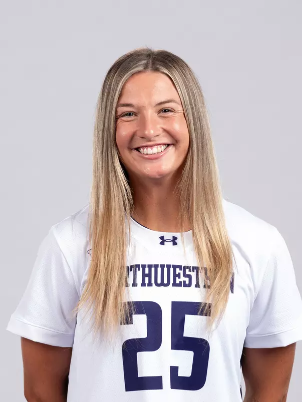 January 9, 2026, Evanston, IL: Members of the Northwestern Lacrosse team pose for photos as part of Internal Media Days at Walter Athletics Center in Evanston, IL on Friday, January 9, 2026. (Photo by Ryan Kuttler/Northwestern Athletics)