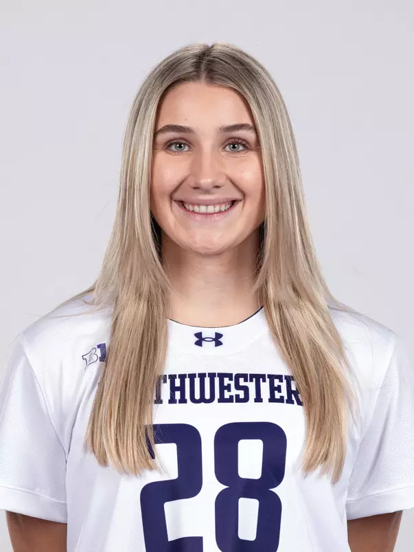 January 9, 2026, Evanston, IL: Members of the Northwestern Lacrosse team pose for photos as part of Internal Media Days at Walter Athletics Center in Evanston, IL on Friday, January 9, 2026. (Photo by Ryan Kuttler/Northwestern Athletics)