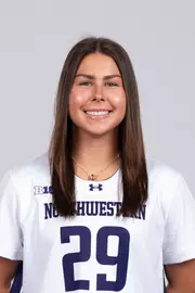 January 9, 2026, Evanston, IL: Members of the Northwestern Lacrosse team pose for photos as part of Internal Media Days at Walter Athletics Center in Evanston, IL on Friday, January 9, 2026. (Photo by Ryan Kuttler/Northwestern Athletics)