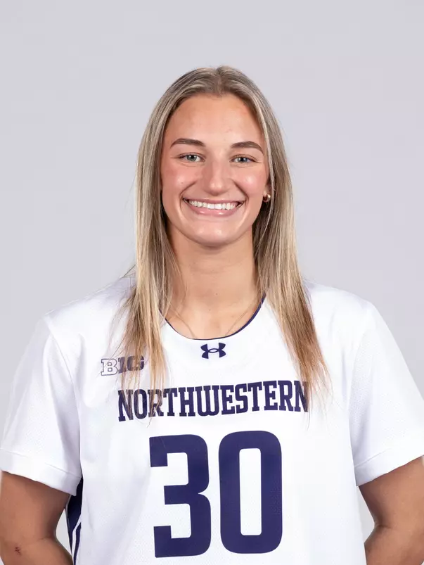 January 9, 2026, Evanston, IL: Members of the Northwestern Lacrosse team pose for photos as part of Internal Media Days at Walter Athletics Center in Evanston, IL on Friday, January 9, 2026. (Photo by Ryan Kuttler/Northwestern Athletics)