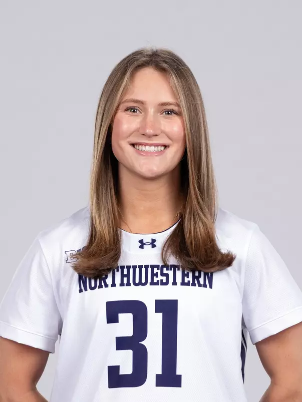 January 9, 2026, Evanston, IL: Members of the Northwestern Lacrosse team pose for photos as part of Internal Media Days at Walter Athletics Center in Evanston, IL on Friday, January 9, 2026. (Photo by Ryan Kuttler/Northwestern Athletics)