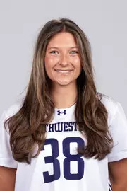 January 9, 2026, Evanston, IL: Members of the Northwestern Lacrosse team pose for photos as part of Internal Media Days at Walter Athletics Center in Evanston, IL on Friday, January 9, 2026. (Photo by Ryan Kuttler/Northwestern Athletics)