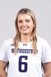 January 9, 2026, Evanston, IL: Members of the Northwestern Lacrosse team pose for photos as part of Internal Media Days at Walter Athletics Center in Evanston, IL on Friday, January 9, 2026. (Photo by Ryan Kuttler/Northwestern Athletics)