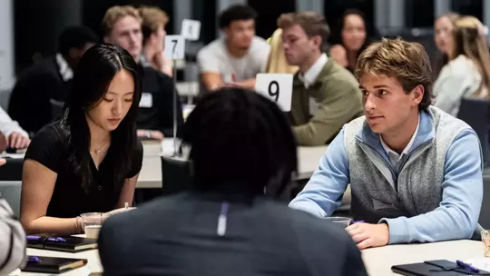 January 13, 2026, Evanston, IL: Northwestern Department of Athletics and Recreation hosts the NU for Life Foundations First-Year Event at Walter Athletics Center in Evanston, IL on Tuesday, January 13, 2026. (Photo by Ryan Kuttler/Northwestern Athletics)