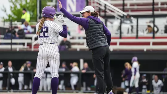 kate drohan with grace nieto vs. minnesota