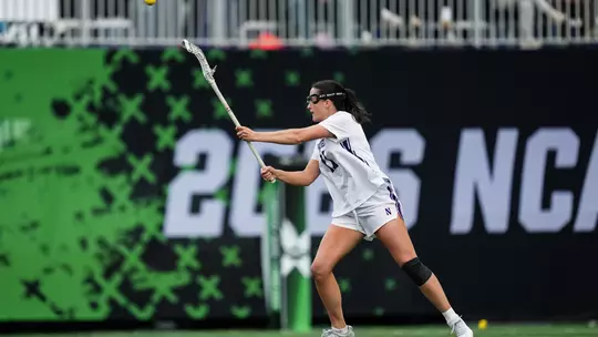 May 22, 2026, Evanston, IL: An NCAA Tournament Semifinal game between Northwestern Lacrosse and Johns Hopkins at Northwestern Medicine Field at Martin Stadium in Evanston, IL on Friday, May 22, 2026. (Photo by Ryan Kuttler/Northwestern Athletics)