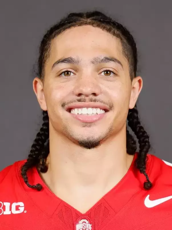 Ohio State football headshots Tuesday, July 16, 2024, in Columbus, Ohio. (Photo/Jay LaPrete)
