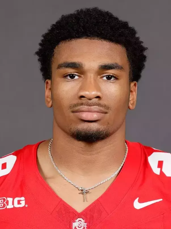 Ohio State football headshots Tuesday, July 16, 2024, in Columbus, Ohio. (Photo/Jay LaPrete)