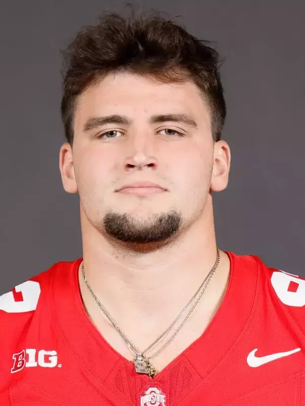 Ohio State football headshots Tuesday, July 16, 2024, in Columbus, Ohio. (Photo/Jay LaPrete)