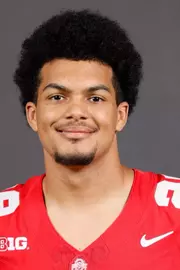 Ohio State football headshots Tuesday, July 16, 2024, in Columbus, Ohio. (Photo/Jay LaPrete)