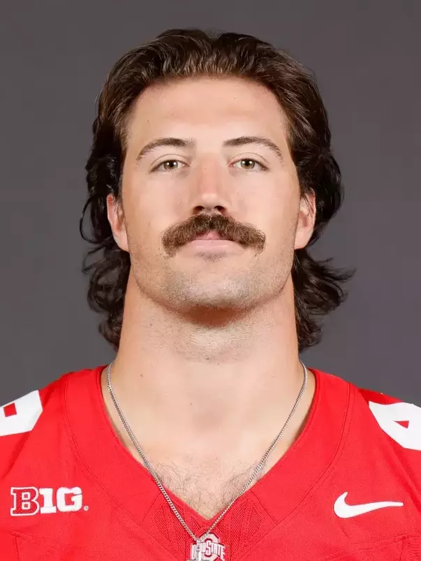 Ohio State football headshots Tuesday, July 16, 2024, in Columbus, Ohio. (Photo/Jay LaPrete)