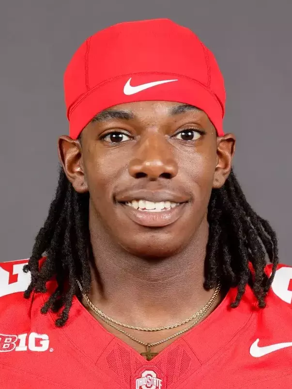 Ohio State football headshots Tuesday, July 16, 2024, in Columbus, Ohio. (Photo/Jay LaPrete)