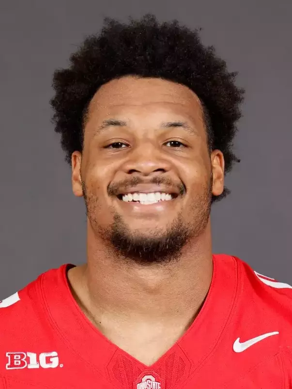 Ohio State football headshots Tuesday, July 16, 2024, in Columbus, Ohio. (Photo/Jay LaPrete)