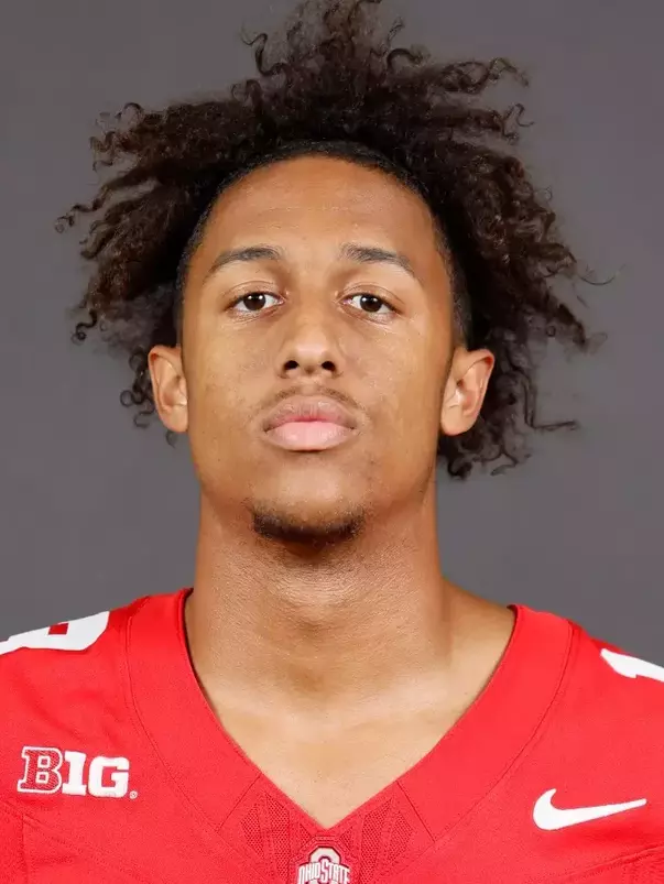 Ohio State football headshots Tuesday, July 16, 2024, in Columbus, Ohio. (Photo/Jay LaPrete)