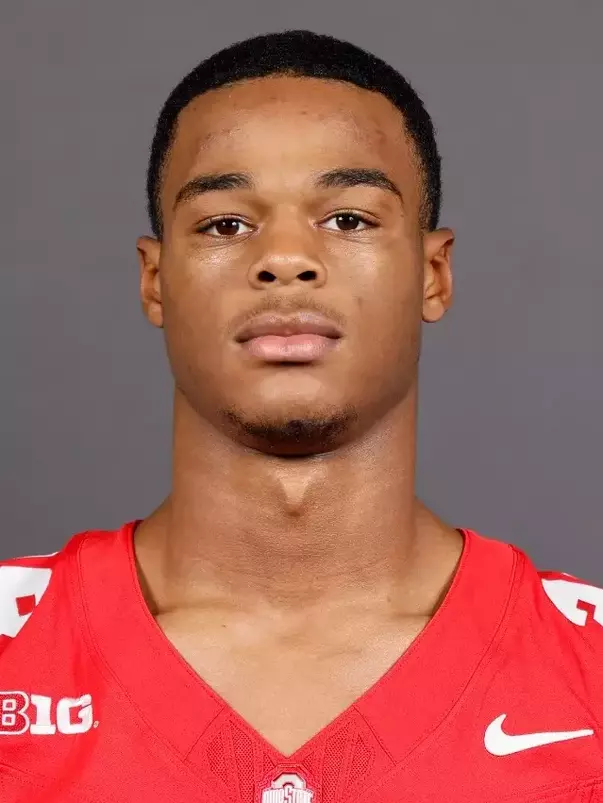 Ohio State football headshots Tuesday, July 16, 2024, in Columbus, Ohio. (Photo/Jay LaPrete)