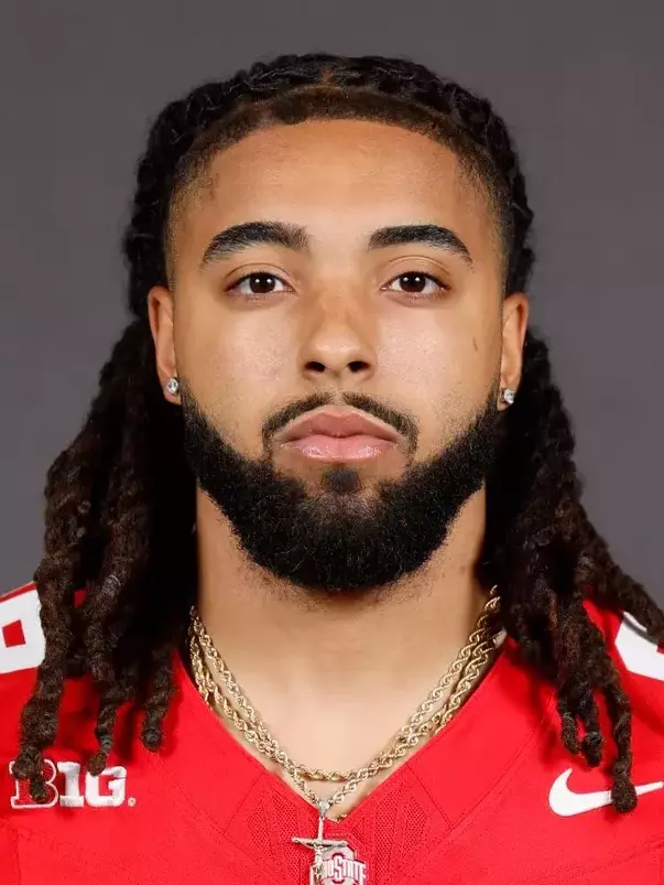 Ohio State football headshots Tuesday, July 16, 2024, in Columbus, Ohio. (Photo/Jay LaPrete)