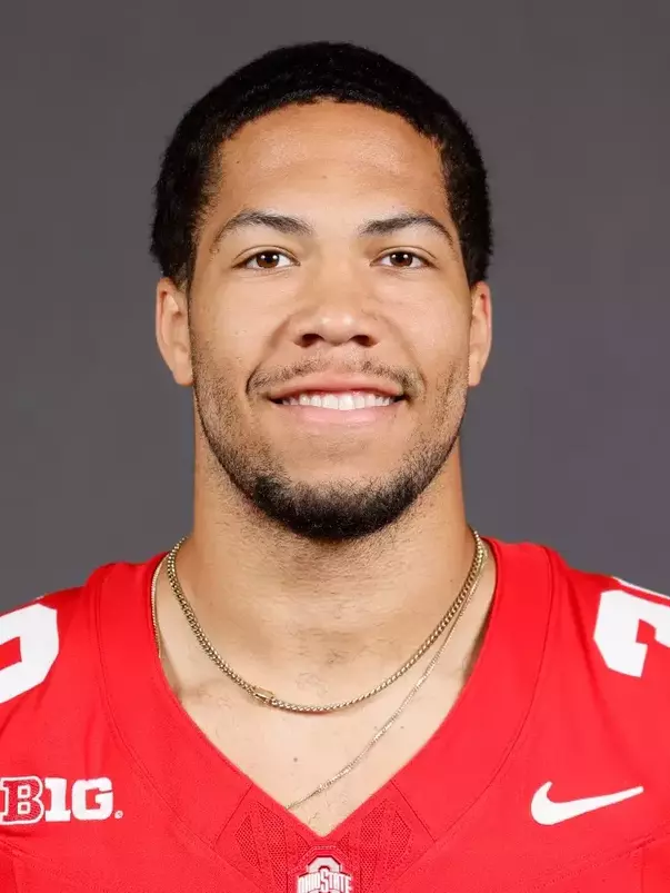 Ohio State football headshots Tuesday, July 16, 2024, in Columbus, Ohio. (Photo/Jay LaPrete)