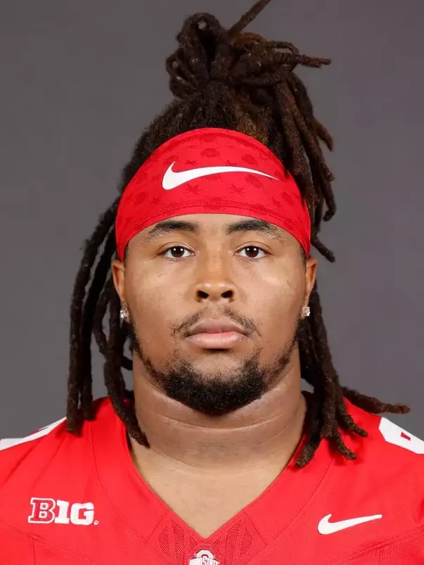 Ohio State football headshots Tuesday, July 16, 2024, in Columbus, Ohio. (Photo/Jay LaPrete)