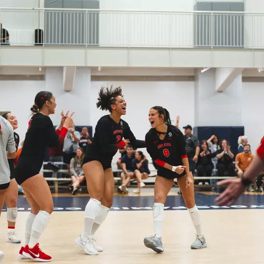Team celebration