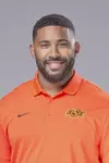 Image of Oklahoma State University Athletics Staff Member Ryan Simmons Taken Thursday, June 20, 2019, Orange Power Studios, Stillwater, OK. Bruce Waterfield/OSU Athletics