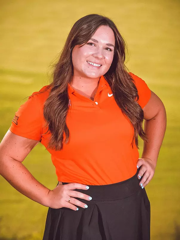 Solheim, Jenna, Image taken at Karsten Creek, Tuesday, Sept. 7, 2021, Karsten Creek, Stillwater, Oklahoma, George H Bulard / OSU Athletics