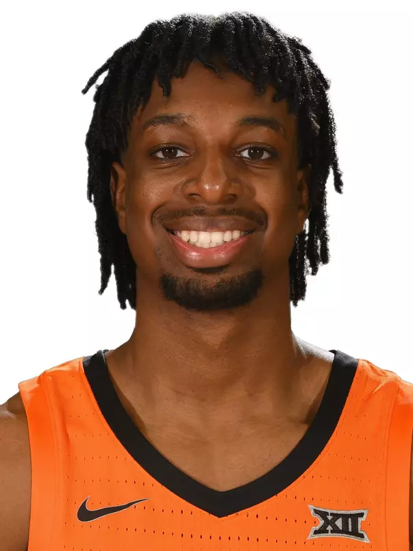 Jarius Hicklen 2023-24 Head Shot on White