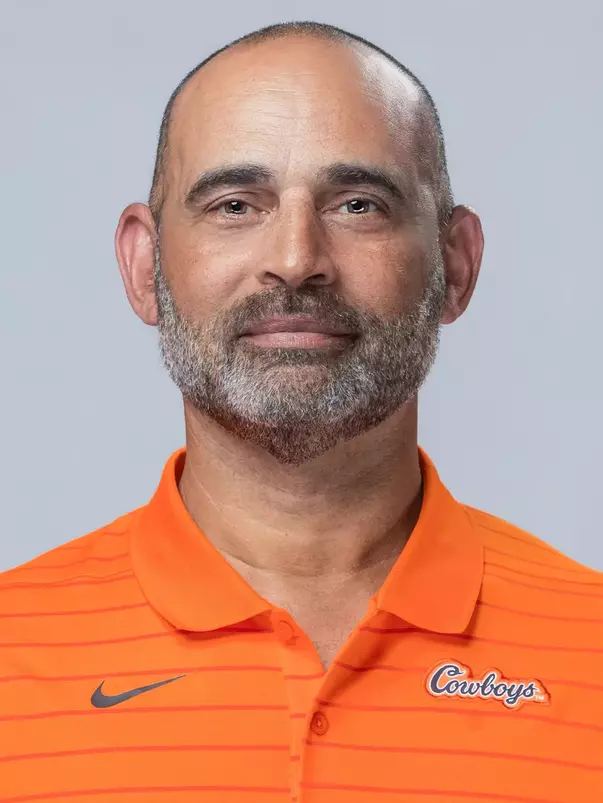 Images of Oklahoma State Athletics Football Staff Taken Tuesday, July 30, 2024, Orange Power Studios, Stillwater, OK. Bruce Waterfield/OSU Athletics