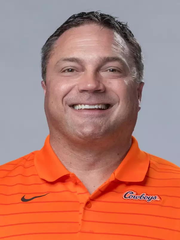 Images of Oklahoma State Athletics Football Staff Taken Tuesday, July 30, 2024, Orange Power Studios, Stillwater, OK. Bruce Waterfield/OSU Athletics