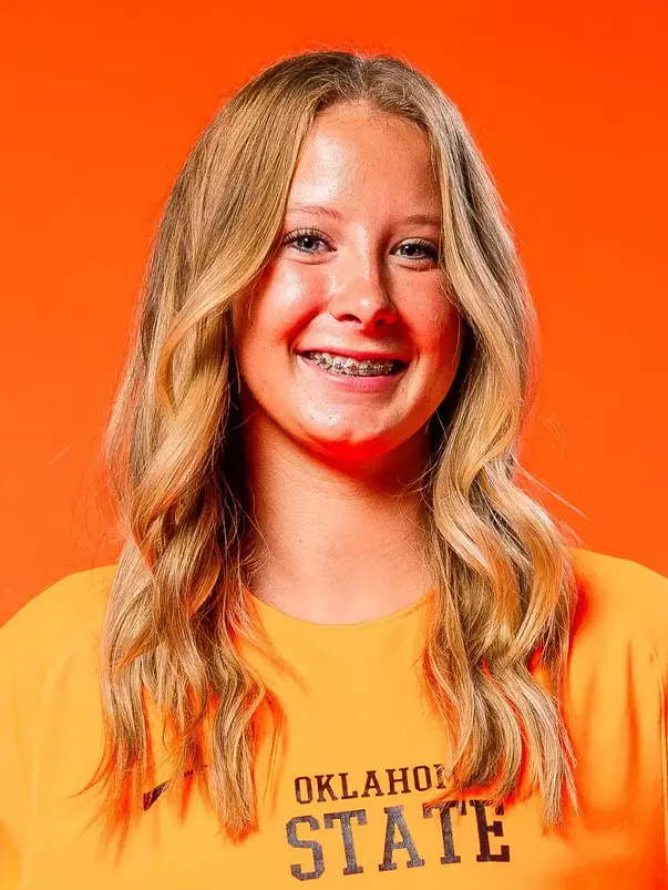 Image Taken at FC Recruit, Thu, Sep 5, 2024, Studio 1890, Stillwater, Oklahoma. Andy Crown/OSU Athletics. Clare Nichols