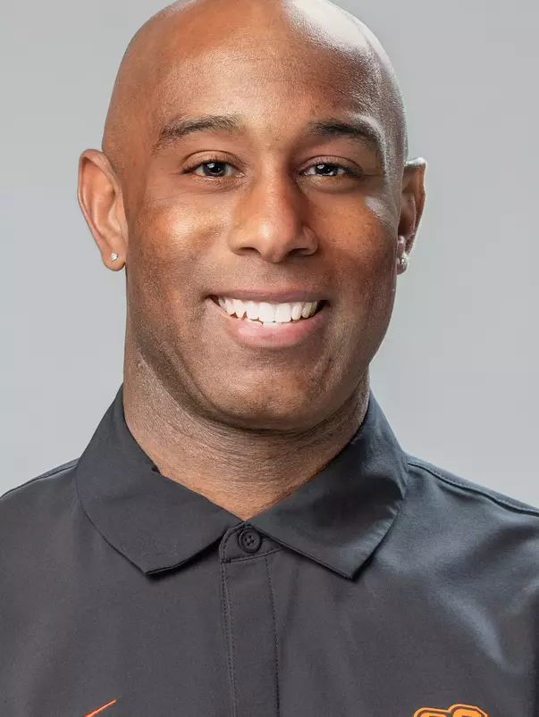 Image of Oklahoma State University Athletics Department Staff Member Taken Tuesday, February 10, 2026, Orange Power Studios, Stillwater, OK. Bruce Waterfield/OSU Athletics