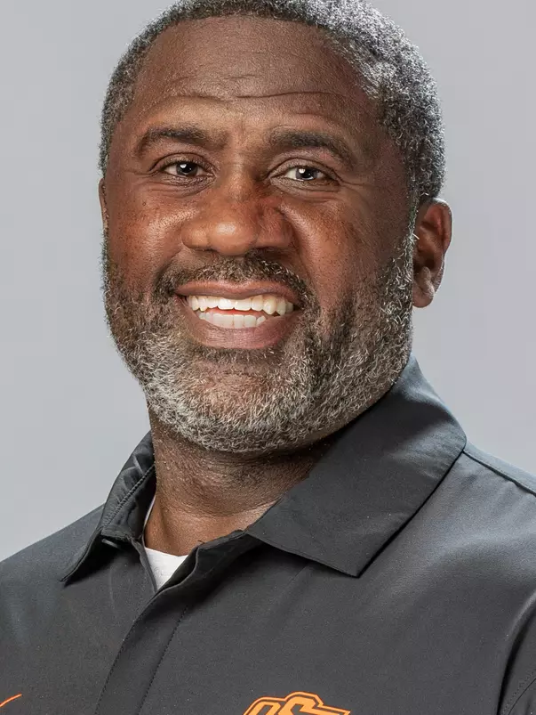 Image of Oklahoma State University Athletics Department Staff Member Taken Tuesday, February 10, 2026, Orange Power Studios, Stillwater, OK. Bruce Waterfield/OSU Athletics