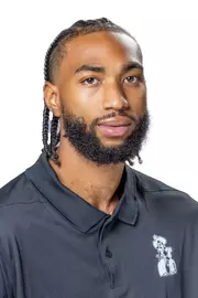 Head shot of Oklahoma State Cowboy Basketball Player Jordan Burks