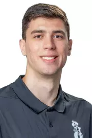Head shot of Oklahoma State Cowboy Basketball player Andrija Grbovic