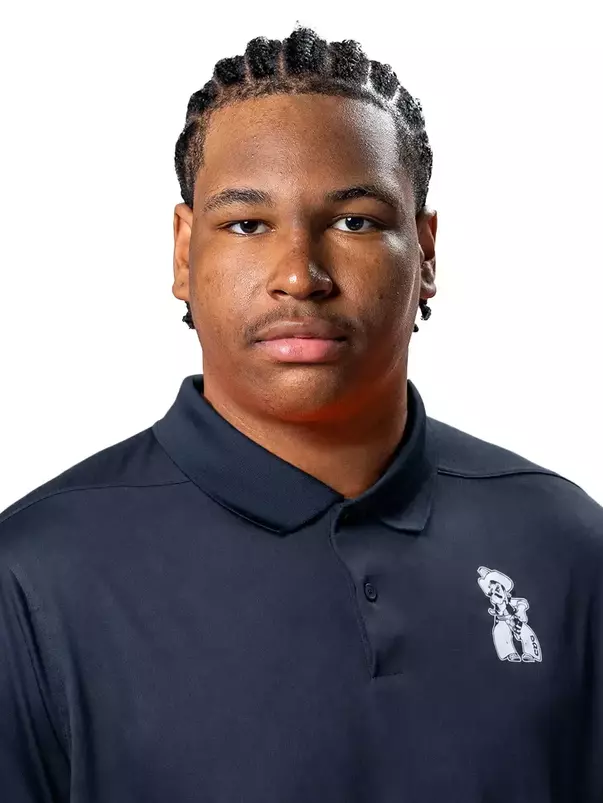 Head shot of Oklahoma State Cowboy Basketball player Mekhi Ragland