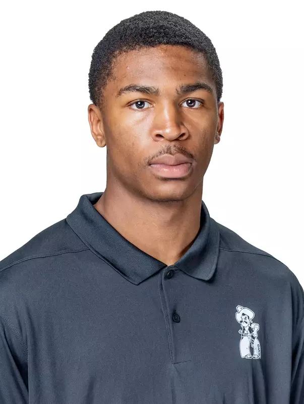 Head shot of Oklahoma State Cowboy Basketball player Jacob Walker
