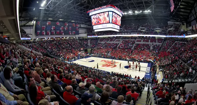 Ole Miss Men's Basketball Alabama on January 7th, 2016 in the opening game at The Pavilion at Ole Miss in Oxford, MS.