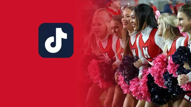 Follow Us on TikTok - @OleMissCheer