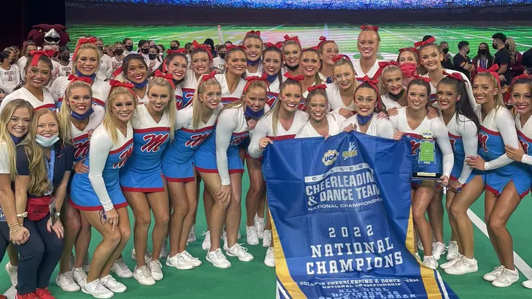 Ole Miss Cheer Crowned National Champions