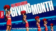 DONATE NOW: Ole Miss Cheer Giving Month