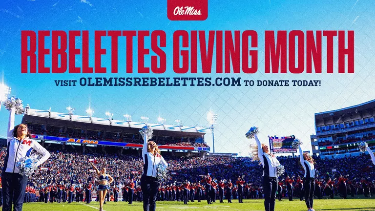 DONATE NOW: Ole Miss Rebelettes Giving Month