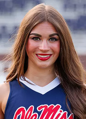 Ole Miss Cheer during Team Photo day at Vaught-Hemingway Stadium in Oxford, MS on July 29, 2026. Photo by Ole Miss Athletics Photography/Ole Miss Athletics.