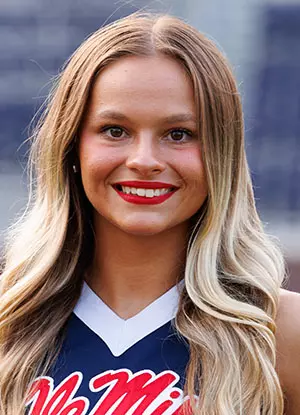 Ole Miss Cheer during Team Photo day at Vaught-Hemingway Stadium in Oxford, MS on July 29, 2026. Photo by Ole Miss Athletics Photography/Ole Miss Athletics.