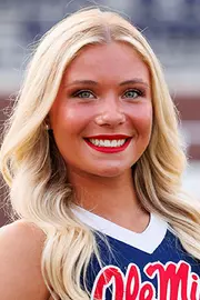 Ole Miss Cheer during Team Photo day at Vaught-Hemingway Stadium in Oxford, MS on July 29, 2026. Photo by Ole Miss Athletics Photography/Ole Miss Athletics.