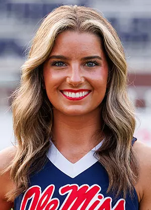 Ole Miss Cheer during Team Photo day at Vaught-Hemingway Stadium in Oxford, MS on July 29, 2026. Photo by Ole Miss Athletics Photography/Ole Miss Athletics.
