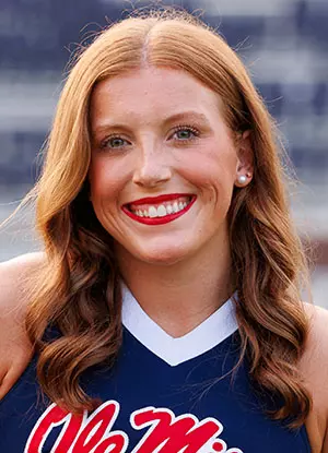 Ole Miss Cheer during Team Photo day at Vaught-Hemingway Stadium in Oxford, MS on July 29, 2026. Photo by Ole Miss Athletics Photography/Ole Miss Athletics.